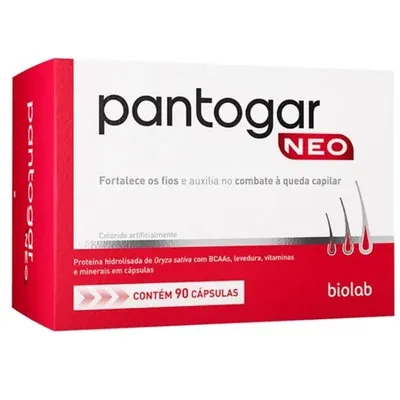 Pantogar Biolab Caixa Com 90 Cápsulas